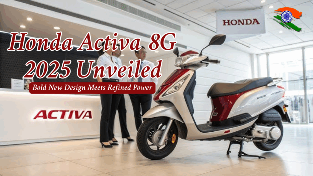 Honda Activa 8G 2025 Unveiled – Bold Design & Enhanced Performance