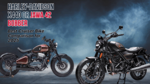 Harley-Davidson X440 or Jawa 42 Bobber